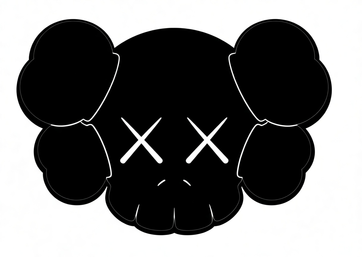 KAWS Companion Skull free 3D printable STL