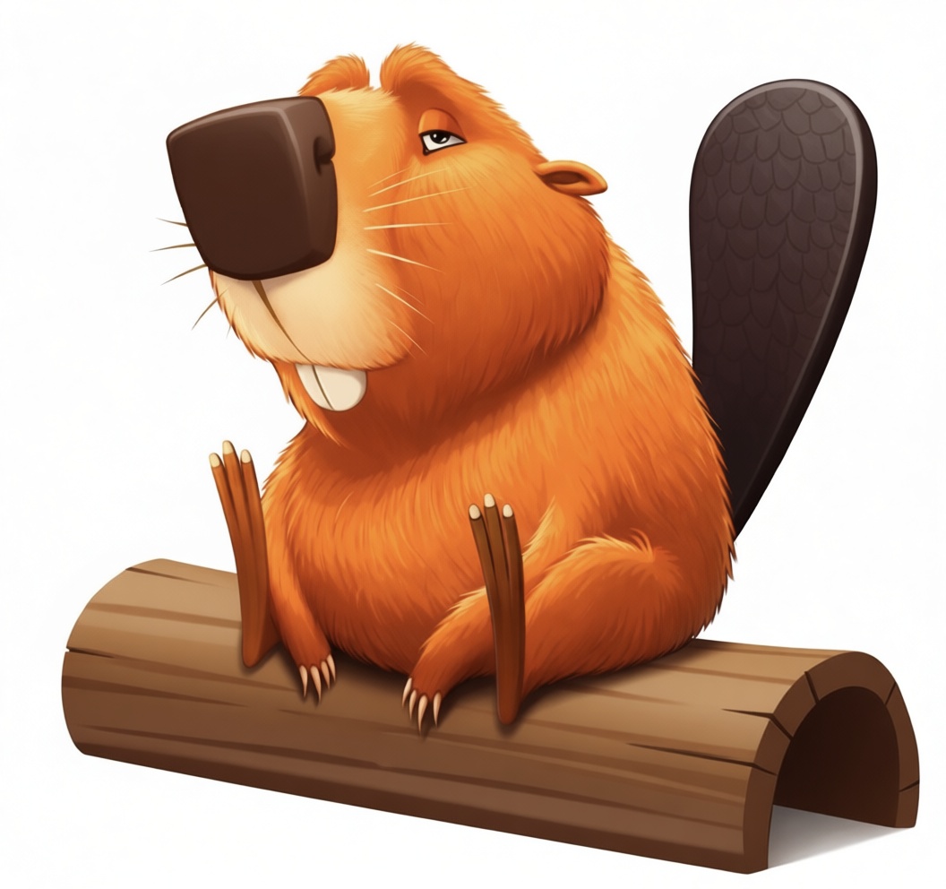 Beaver Figurine free 3D printable STL