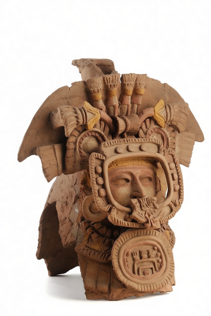 Mayan God Chaac Bust free 3D printable STL