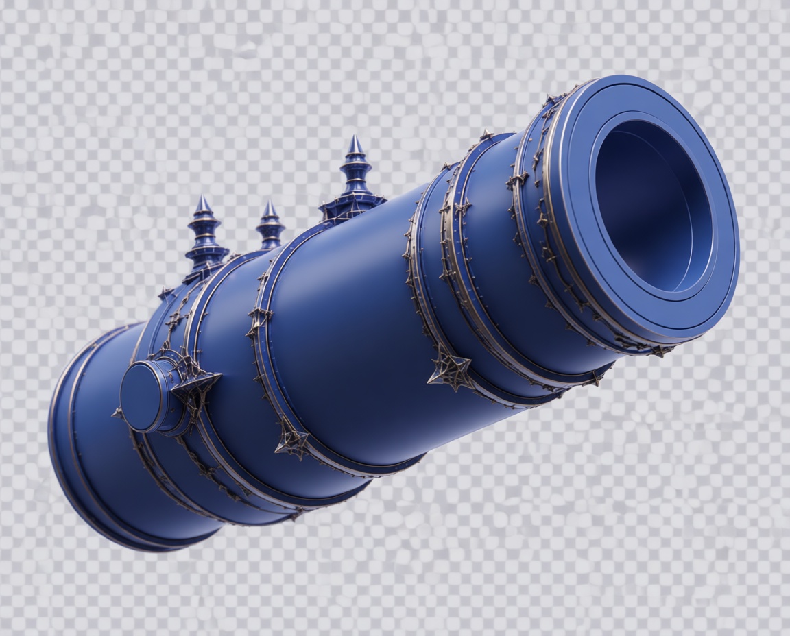 Steampunk Cannon Model free 3D printable STL