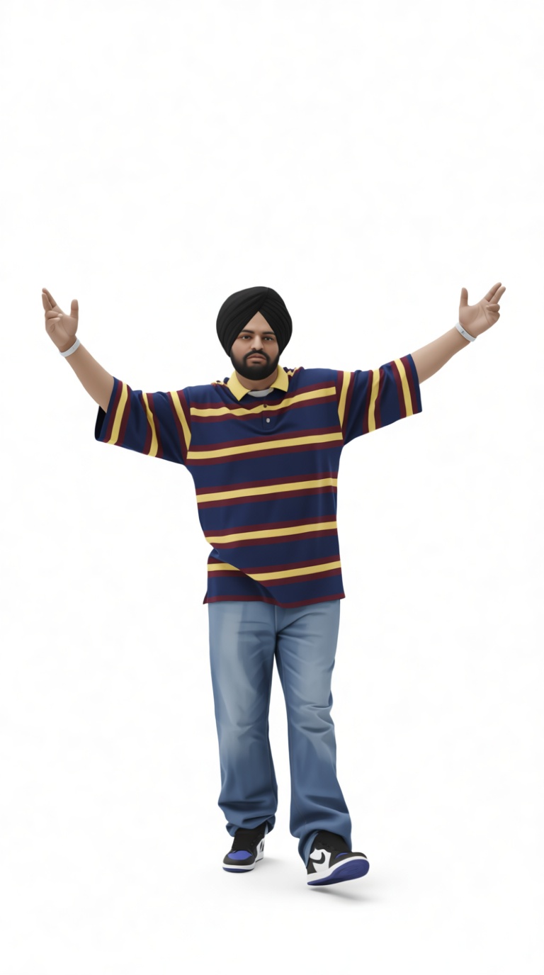 Man with Turban Figurine free 3D printable STL