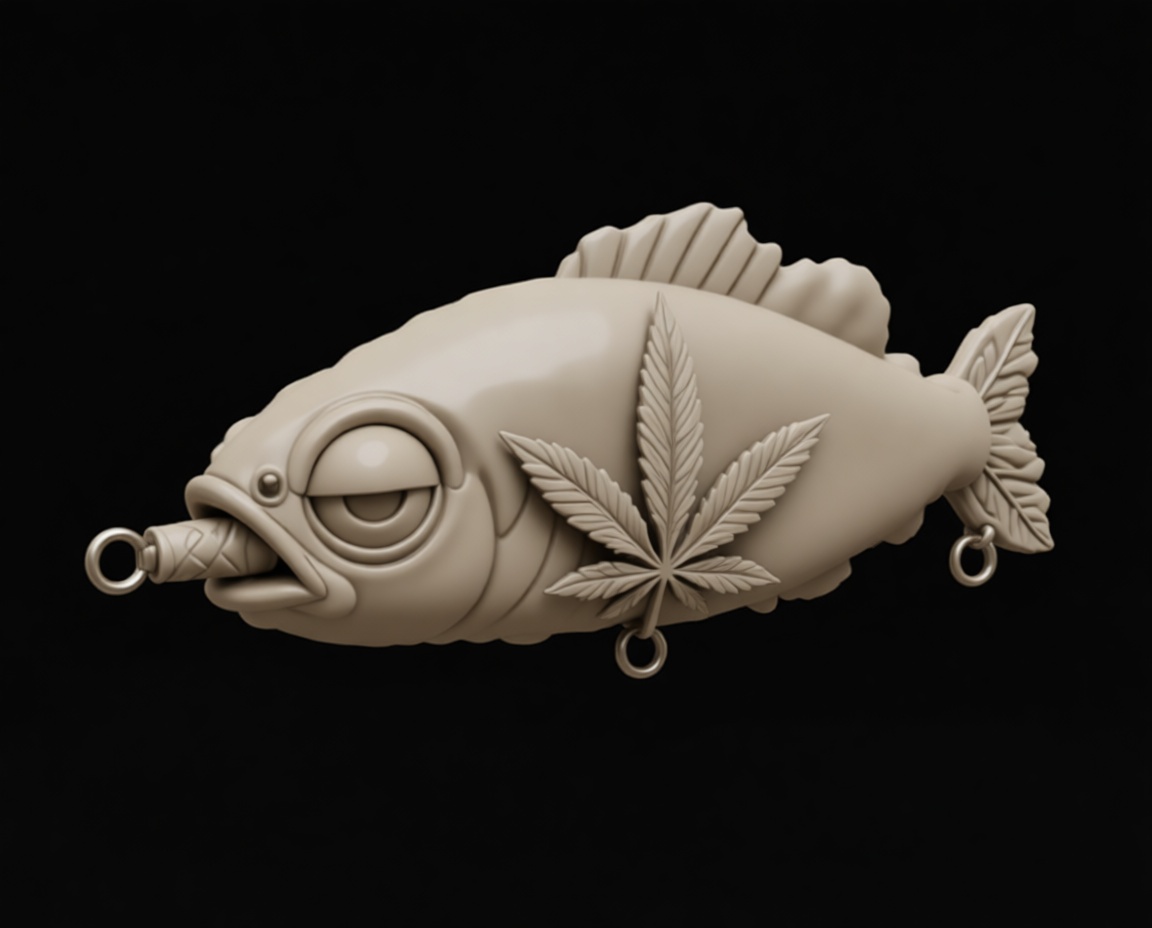 Cartoon Fish Figurine free 3D printable STL