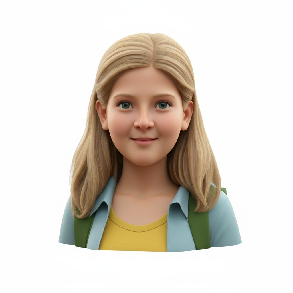 Friendly 3D Character Model free 3D printable STL