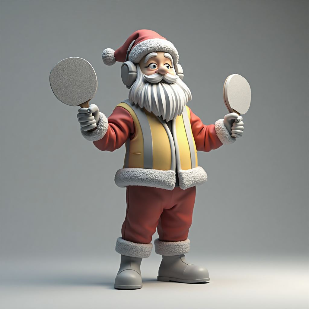 Santa Claus Miniature Figurine free 3D printable STL