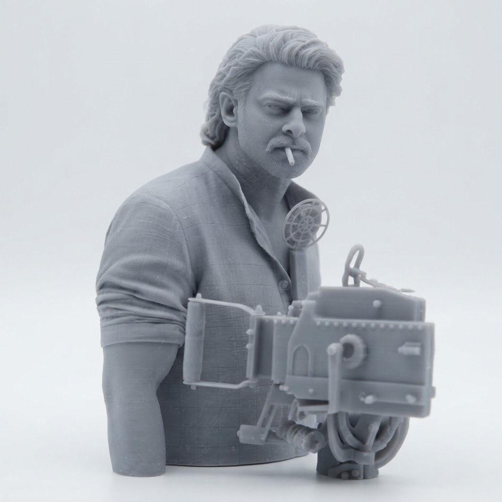 Hunter S. Thompson Bust free 3D printable STL