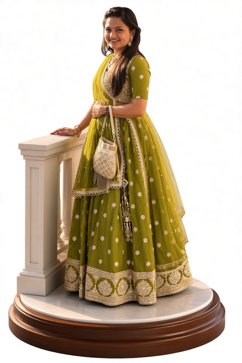 Indian Woman Figurine free 3D printable STL