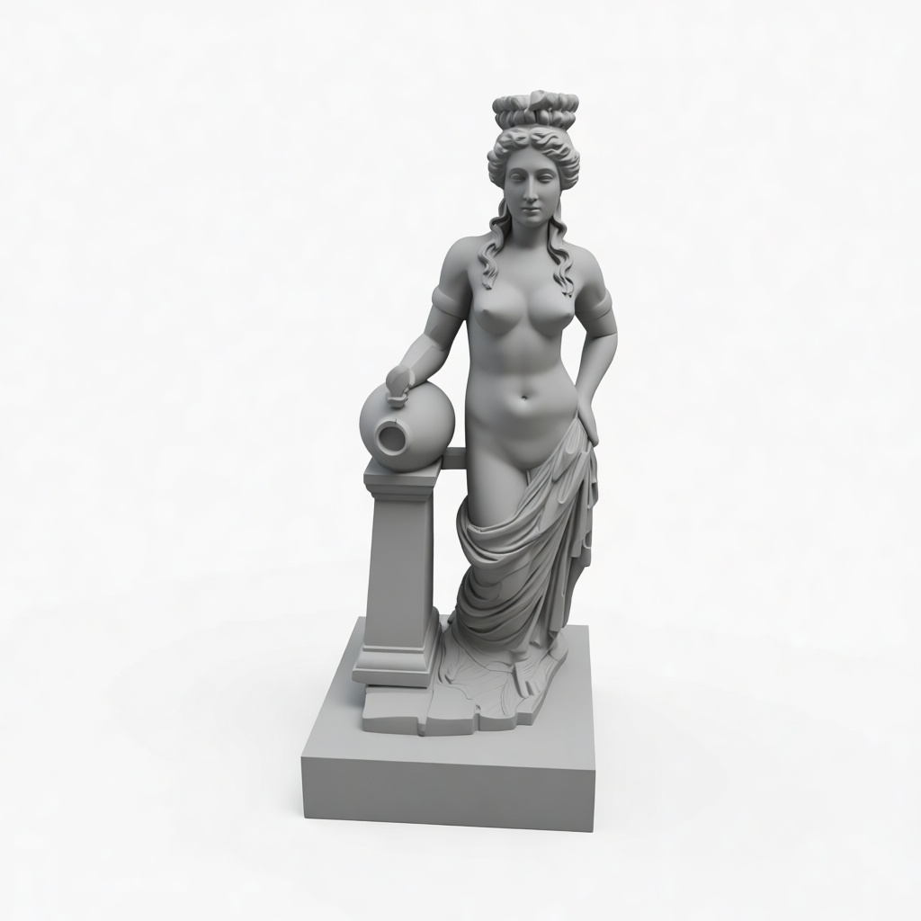 Venus Figurine free 3D printable STL