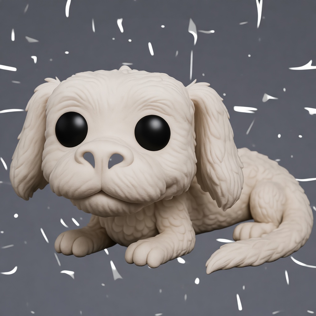 Golden Retriever Puppy Figurine free 3D printable STL
