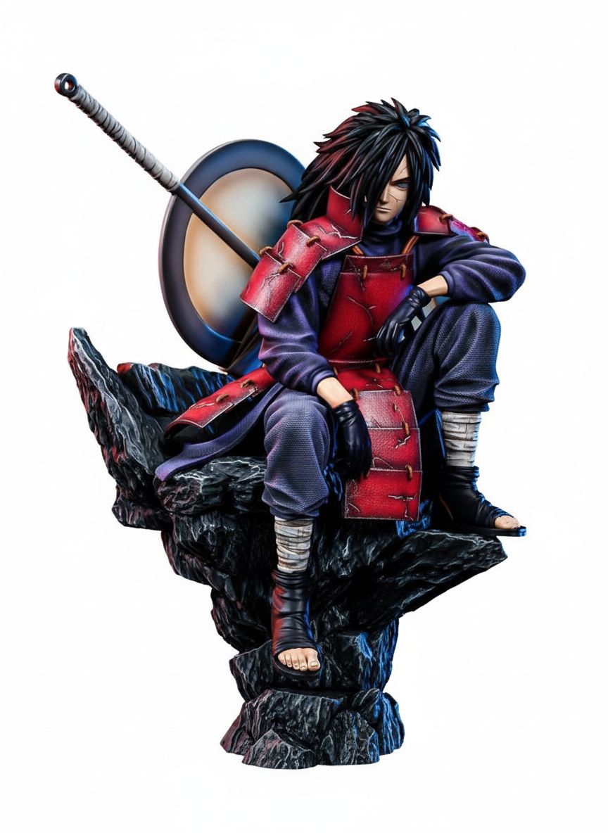 Madara Uchiha Figurine free 3D printable STL