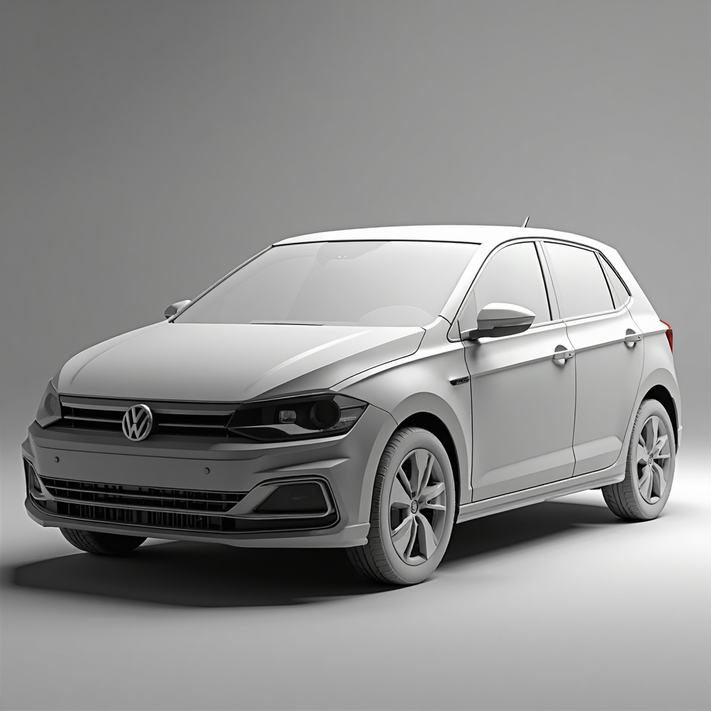 2021 Volkswagen Polo Model free 3D printable STL