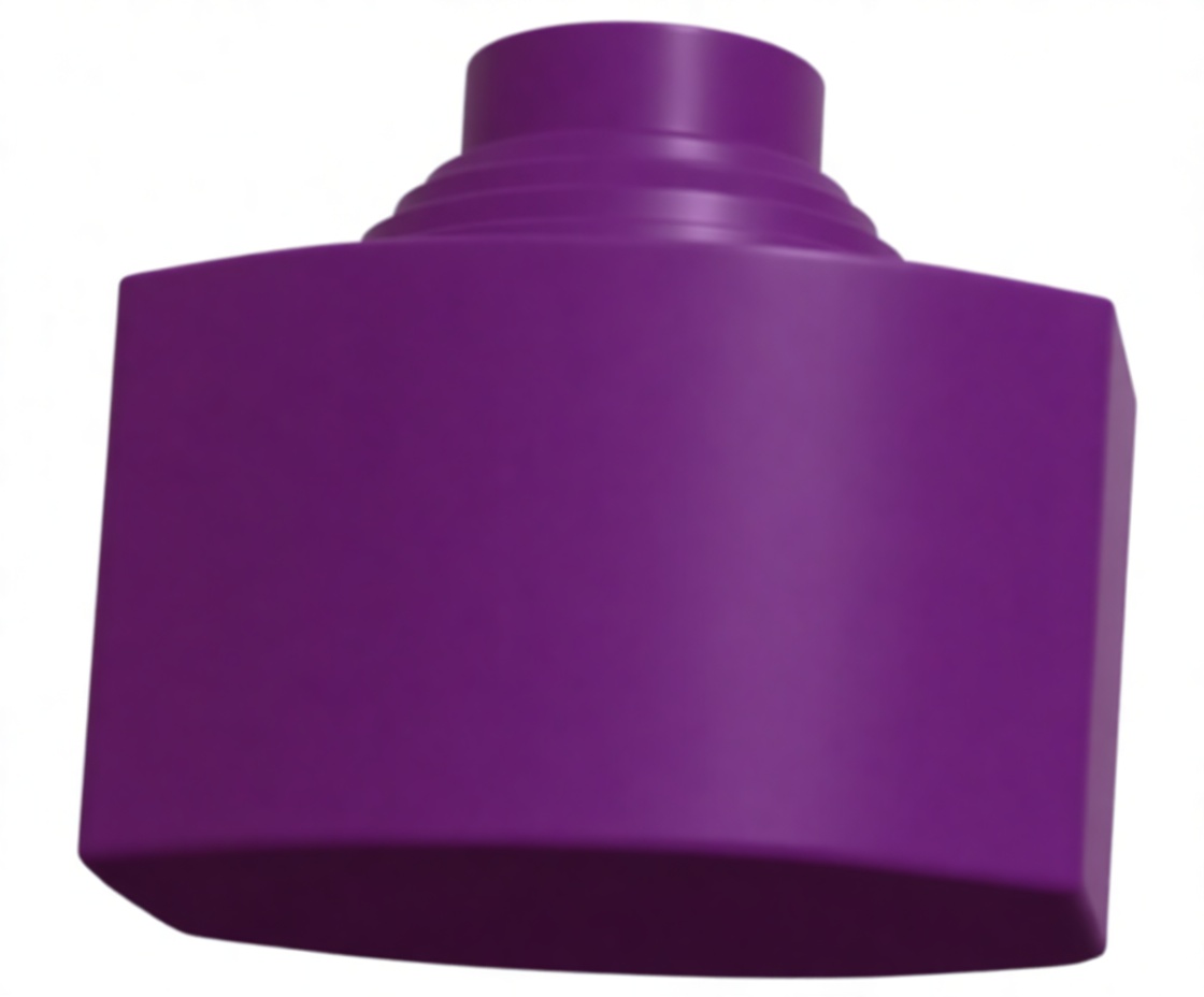 Purple LEGO Minifigure Head free 3D printable STL