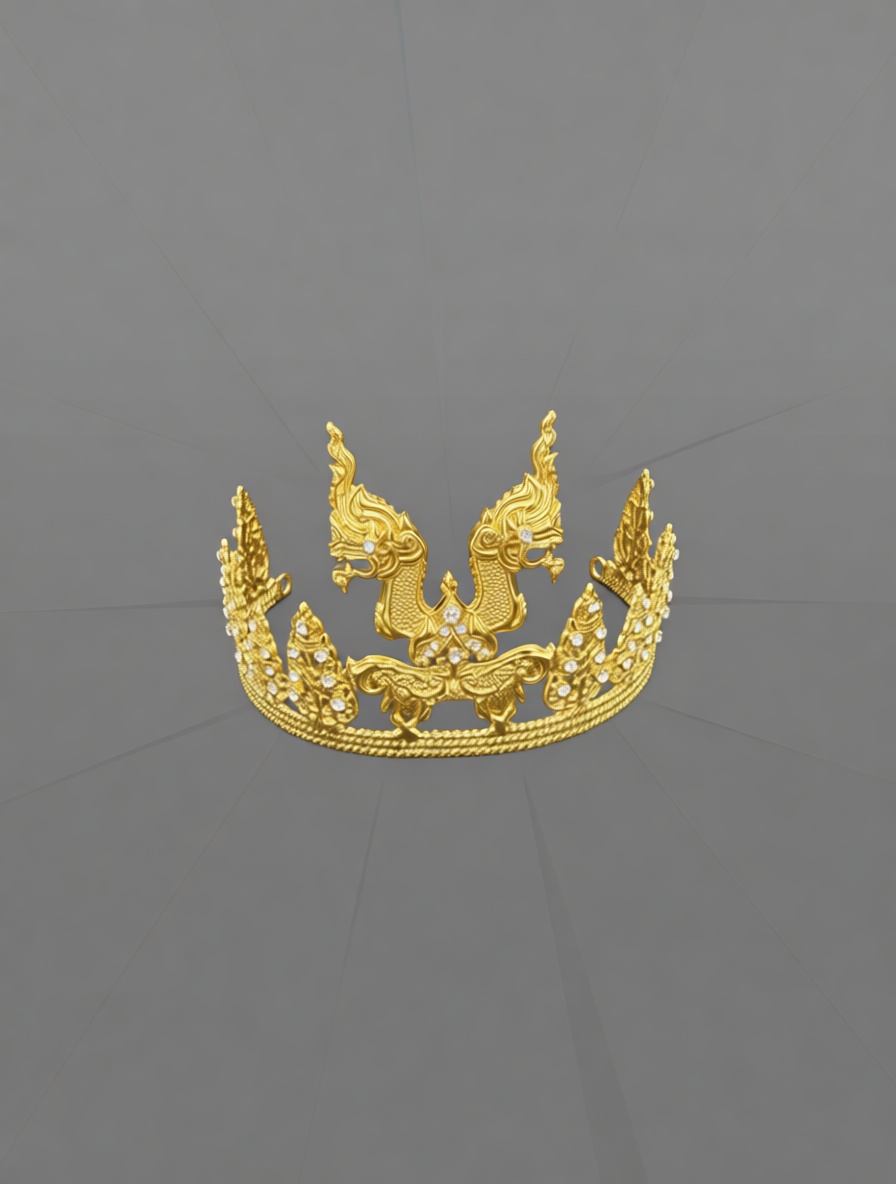 Thai Royal Crown free 3D printable STL