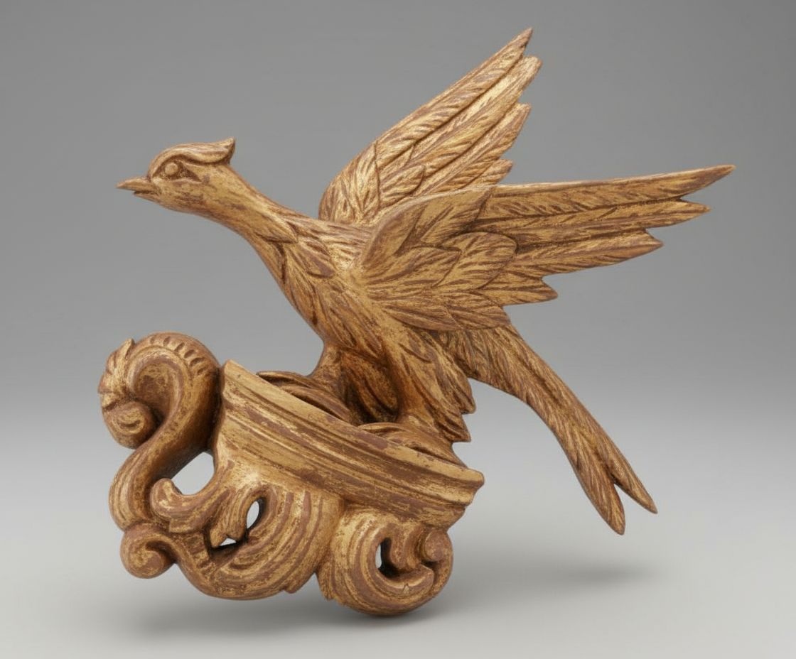 Carved Bird Figurine free 3D printable STL