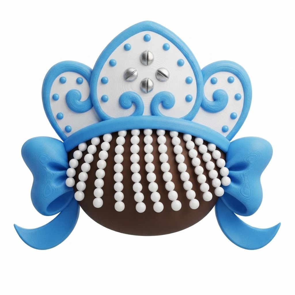 Traditional Dutch Bonnet free 3D printable STL