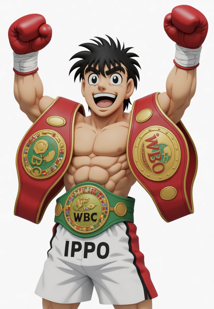 Ippo Makunouchi Figurine free 3D printable STL