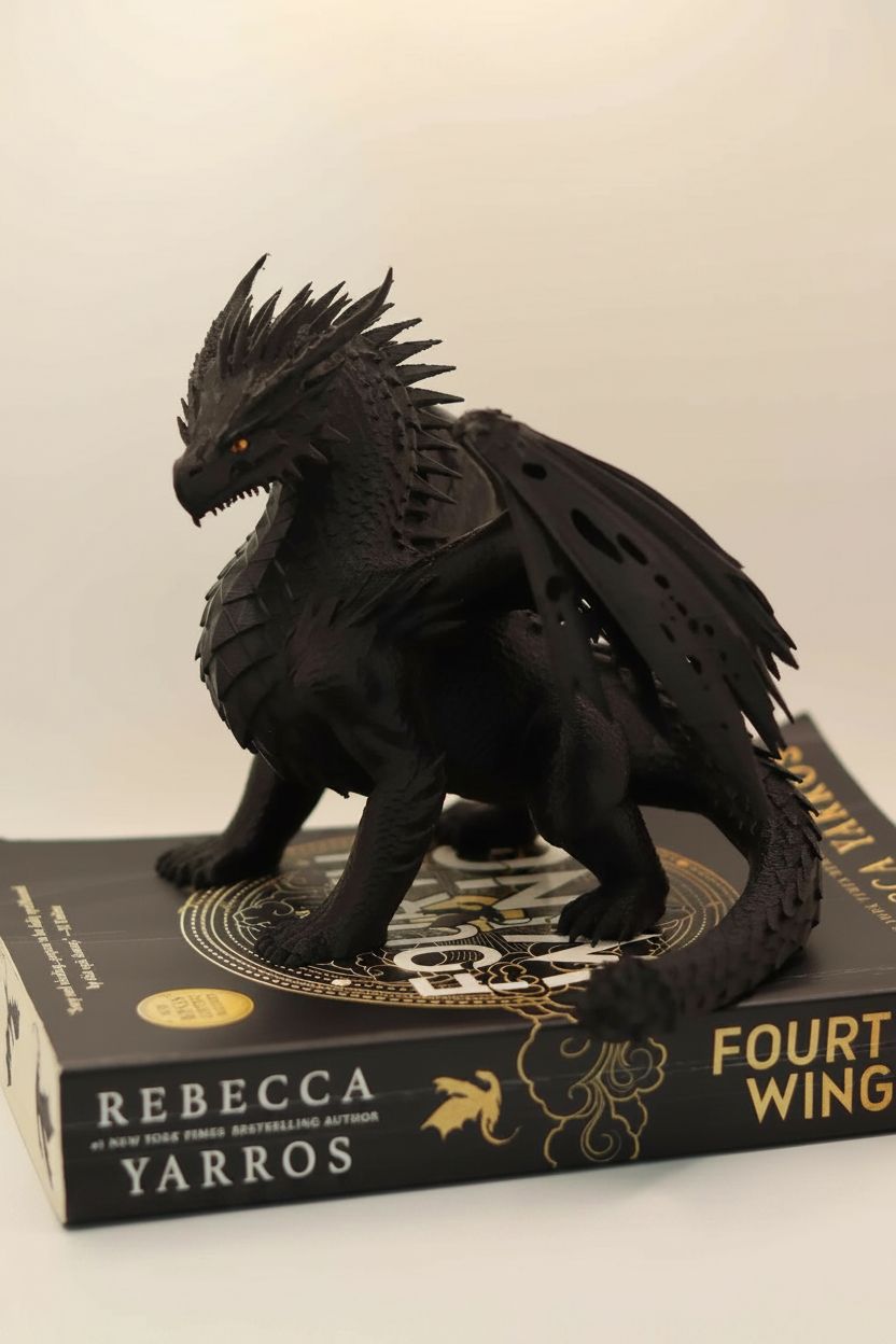 Black Dragon Figurine free 3D printable STL
