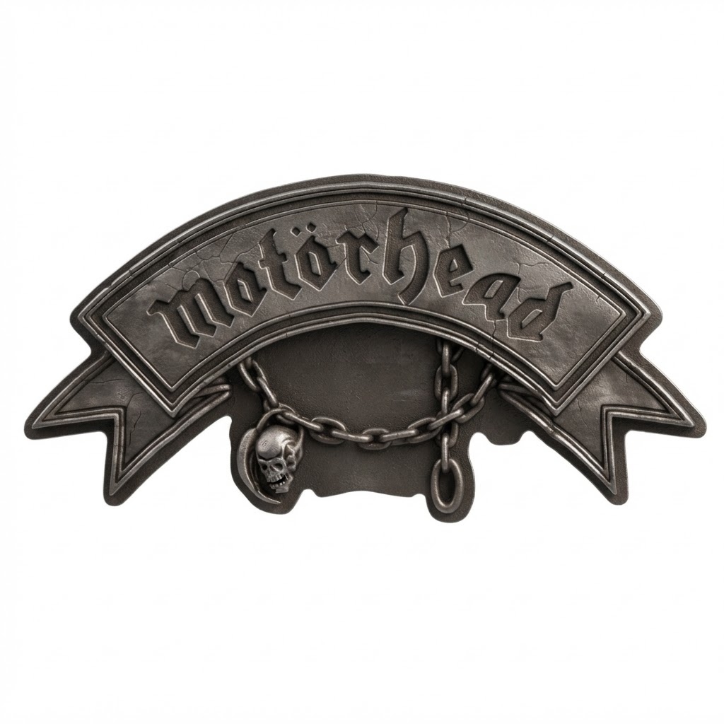Motörhead Logo Plaque free 3D printable STL