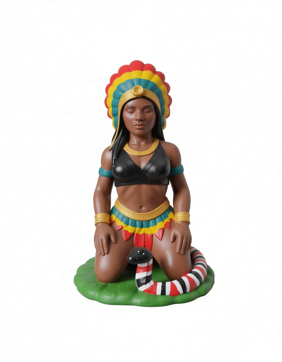 Amazonian Woman Figurine free 3D printable STL