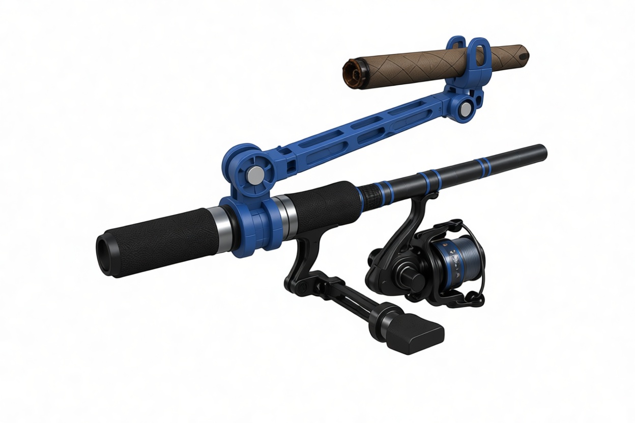 Fishing Rod 3D Model free 3D printable STL