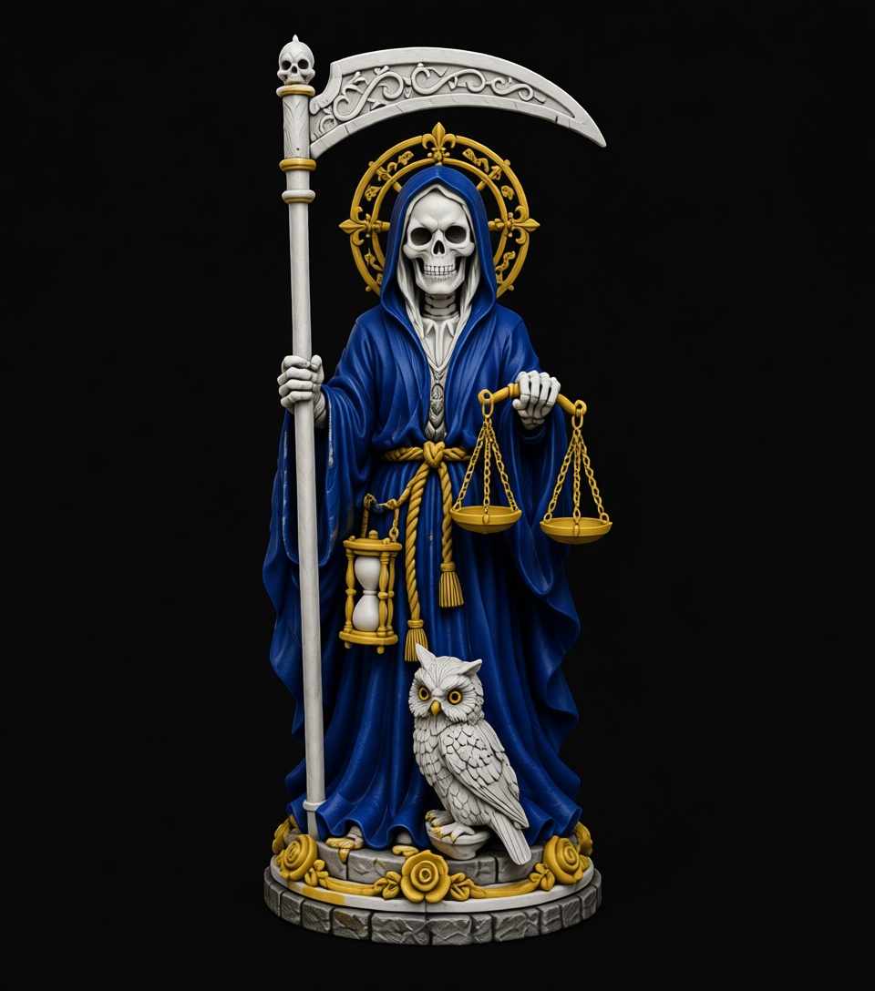 Grim Reaper Statue free 3D printable STL