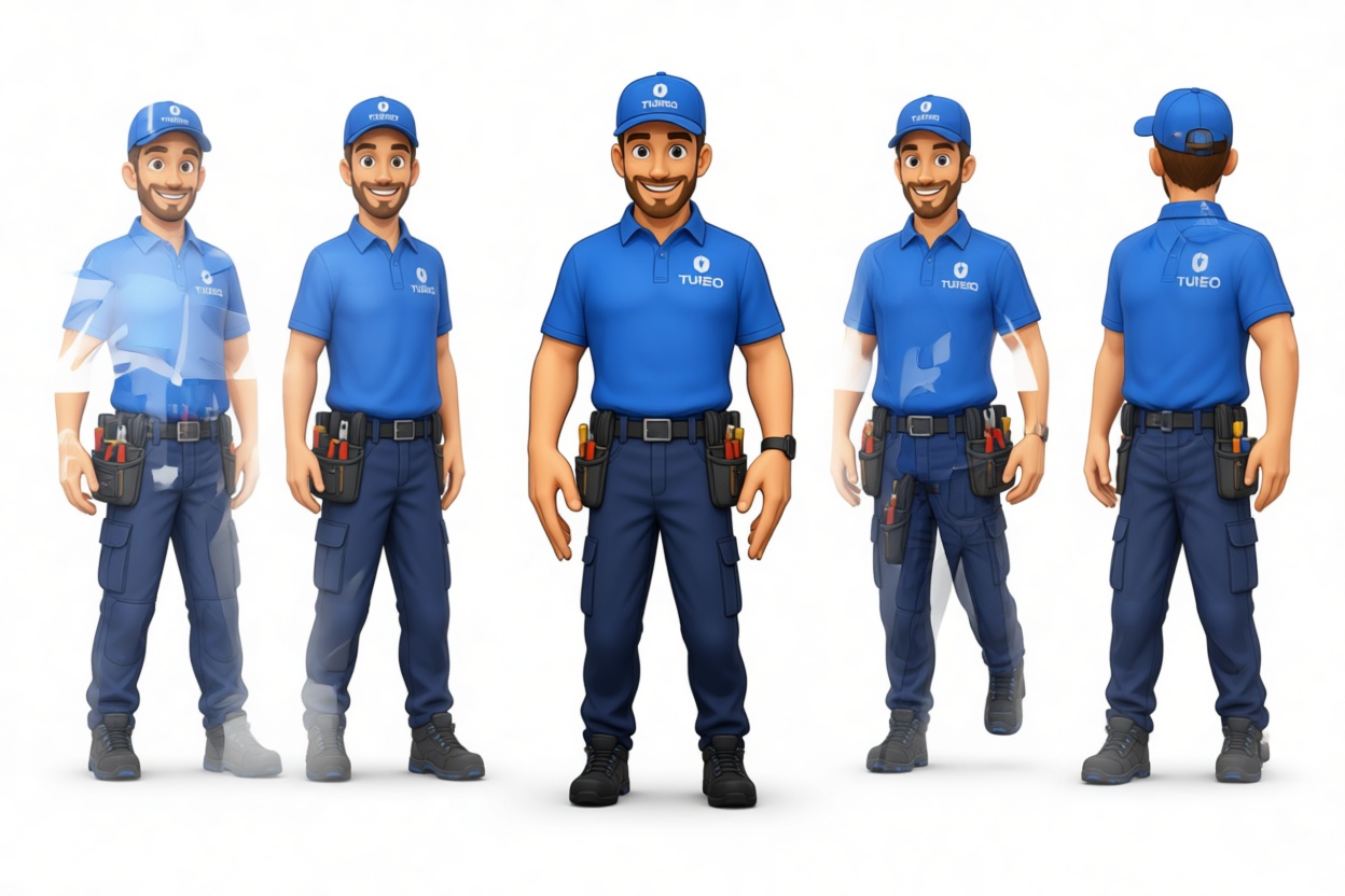 Handyman Technician Model free 3D printable STL