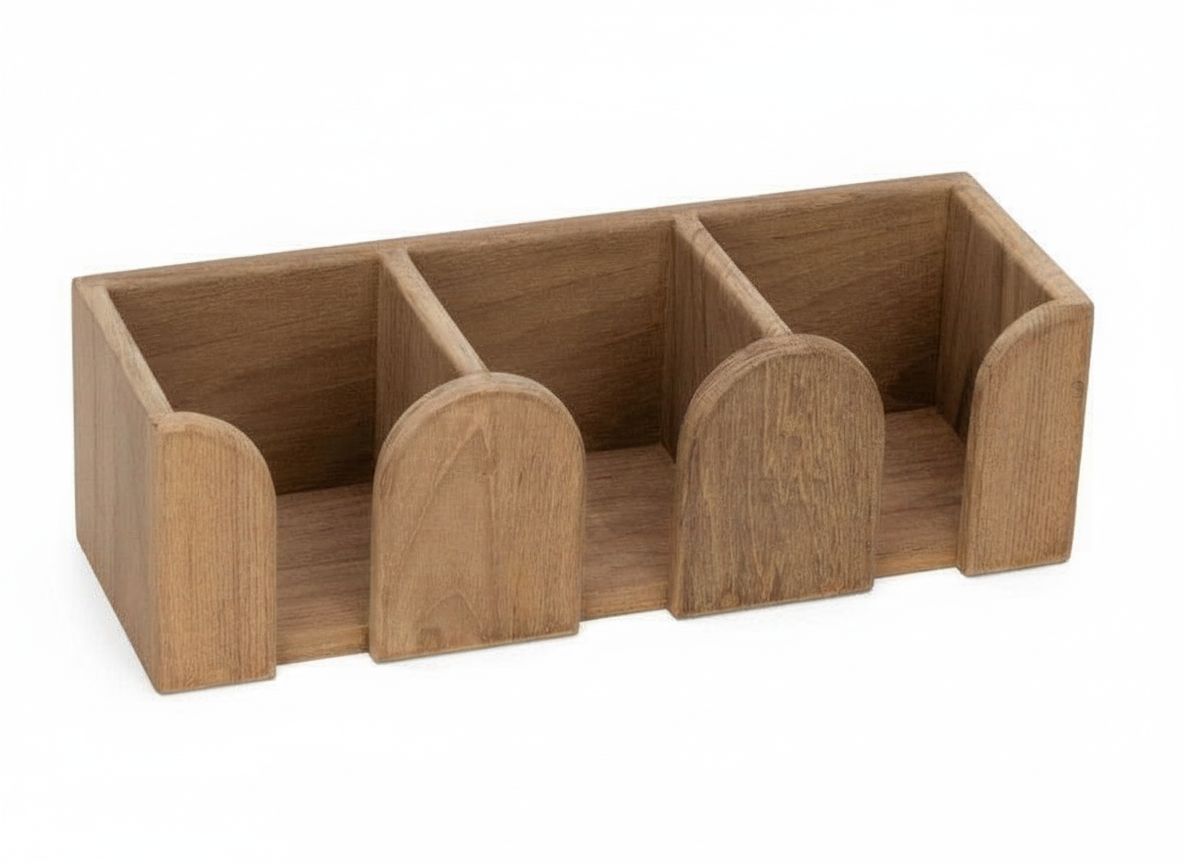 Wooden Desk Organizer free 3D printable STL
