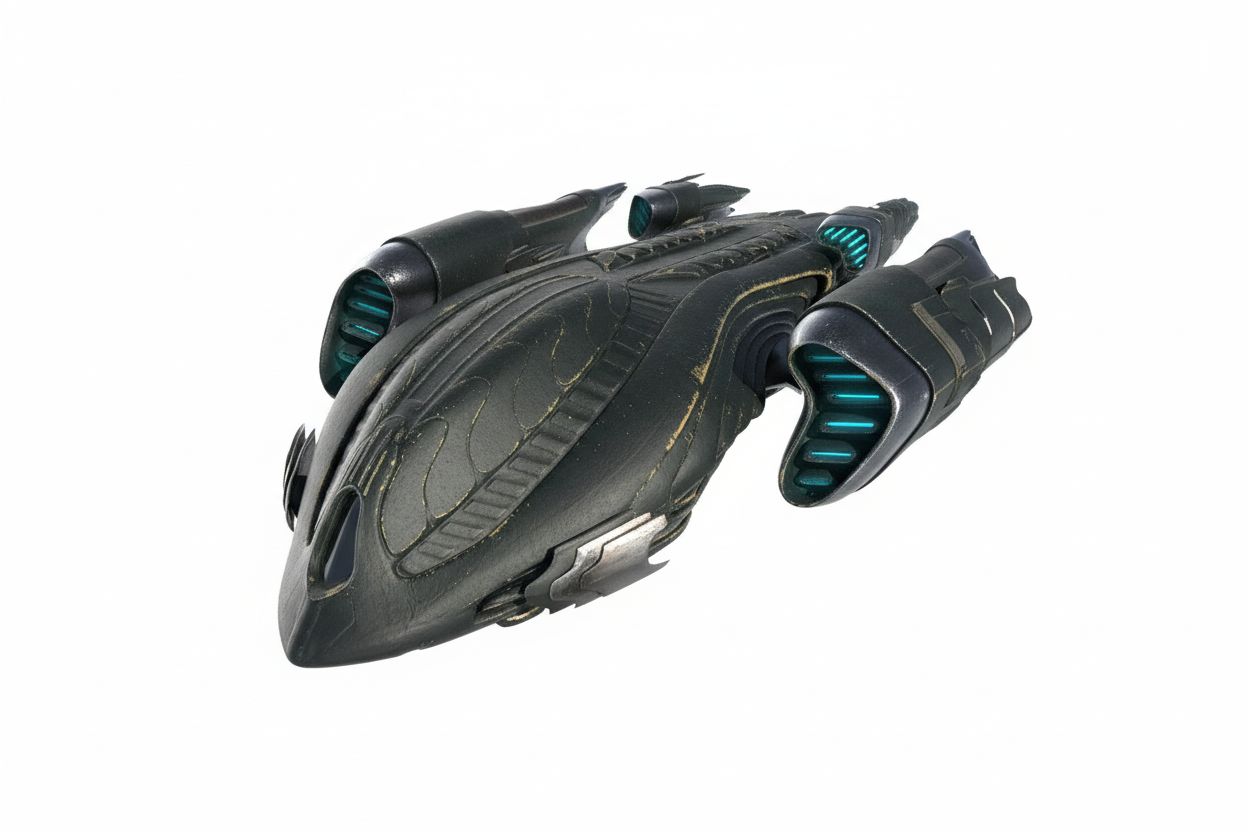 Abyssal Strike Ship free 3D printable STL