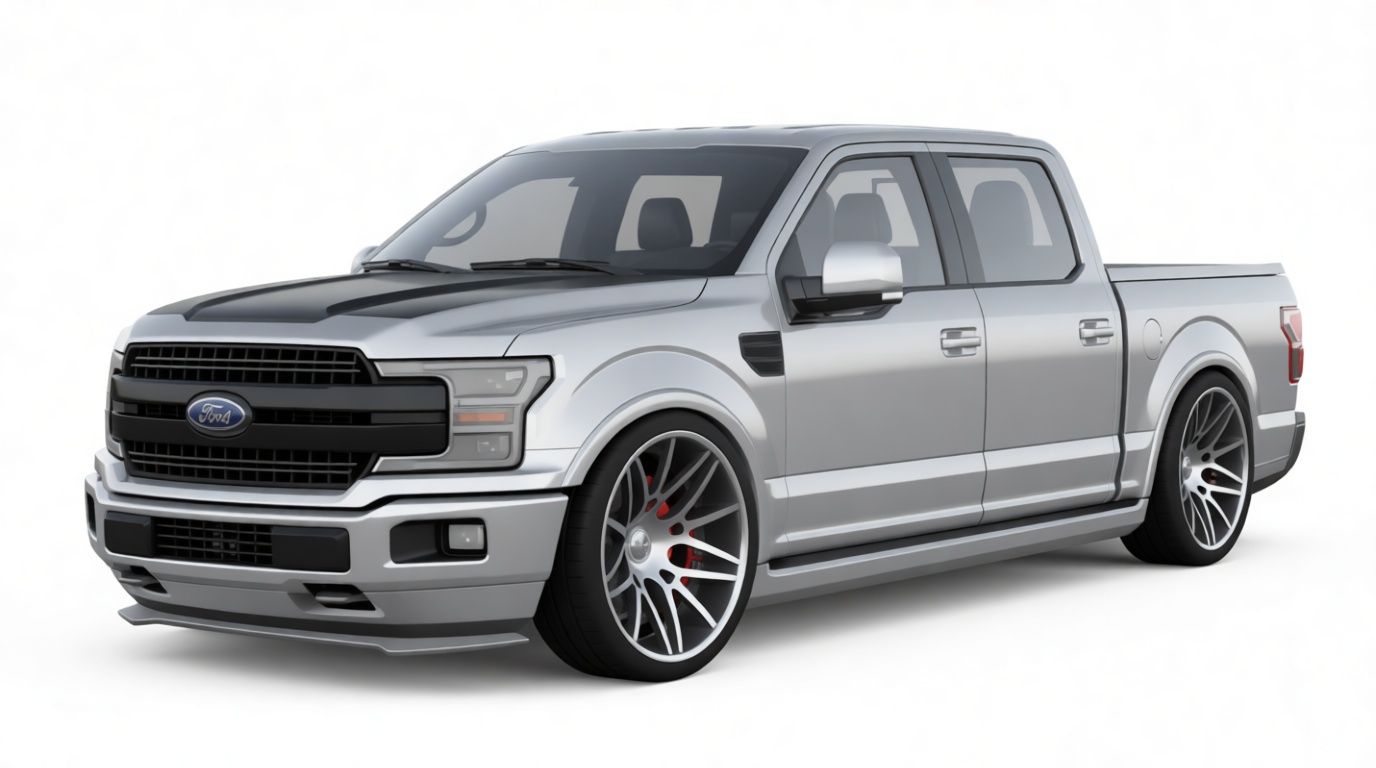 2018 Ford F-150 Pickup Model free 3D printable STL