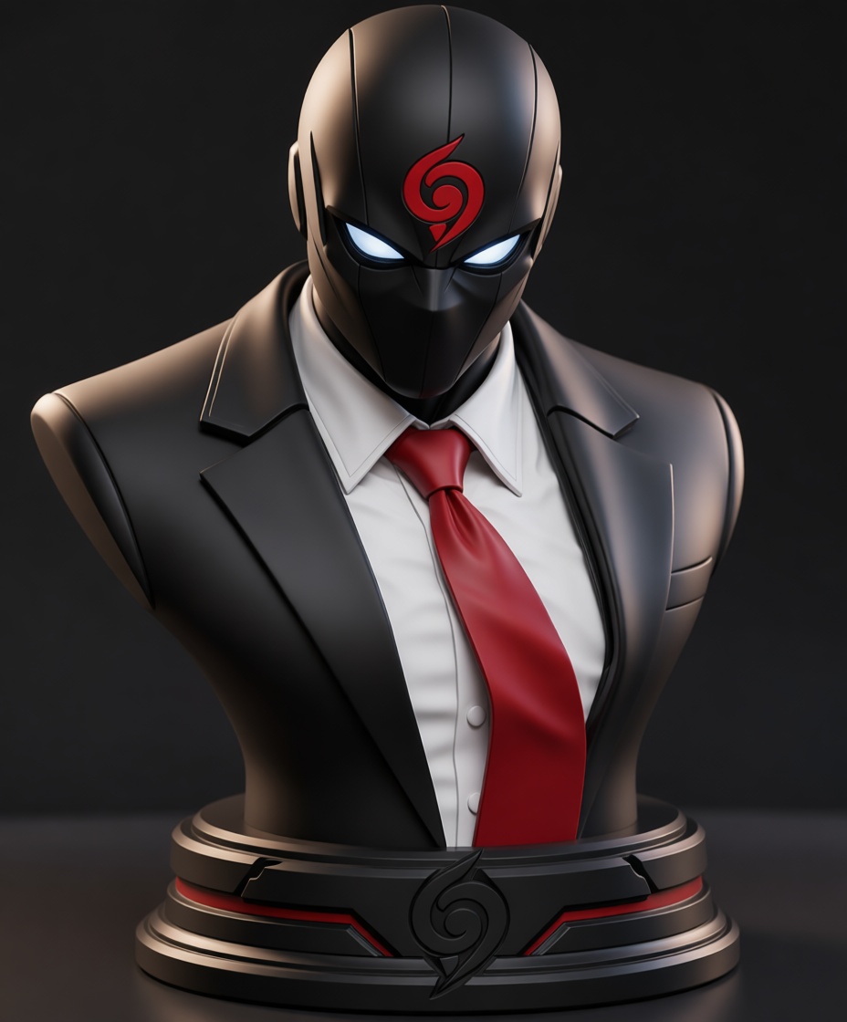 Hidan Naruto Bust free 3D printable STL