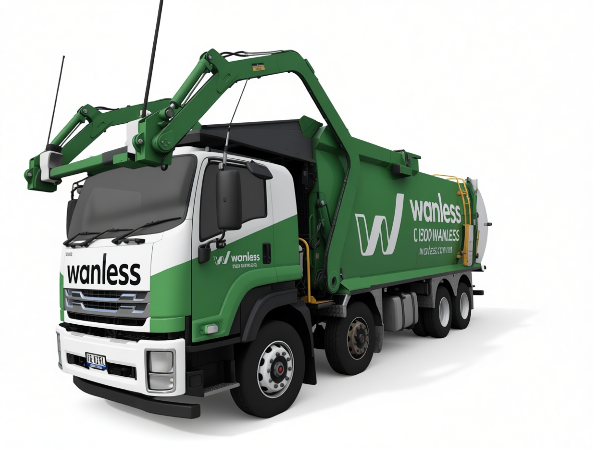 Wanless Garbage Truck Model free 3D printable STL