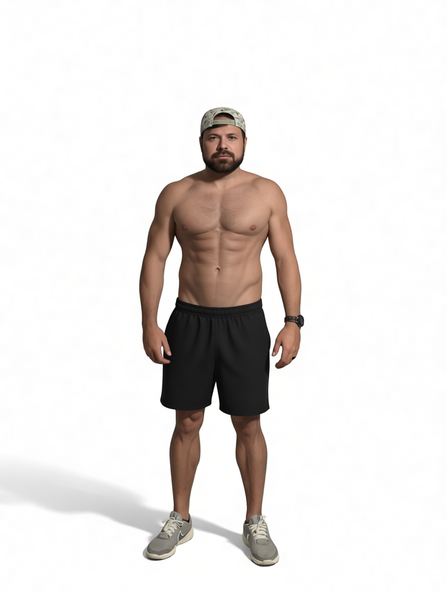 Athletic Man Model free 3D printable STL