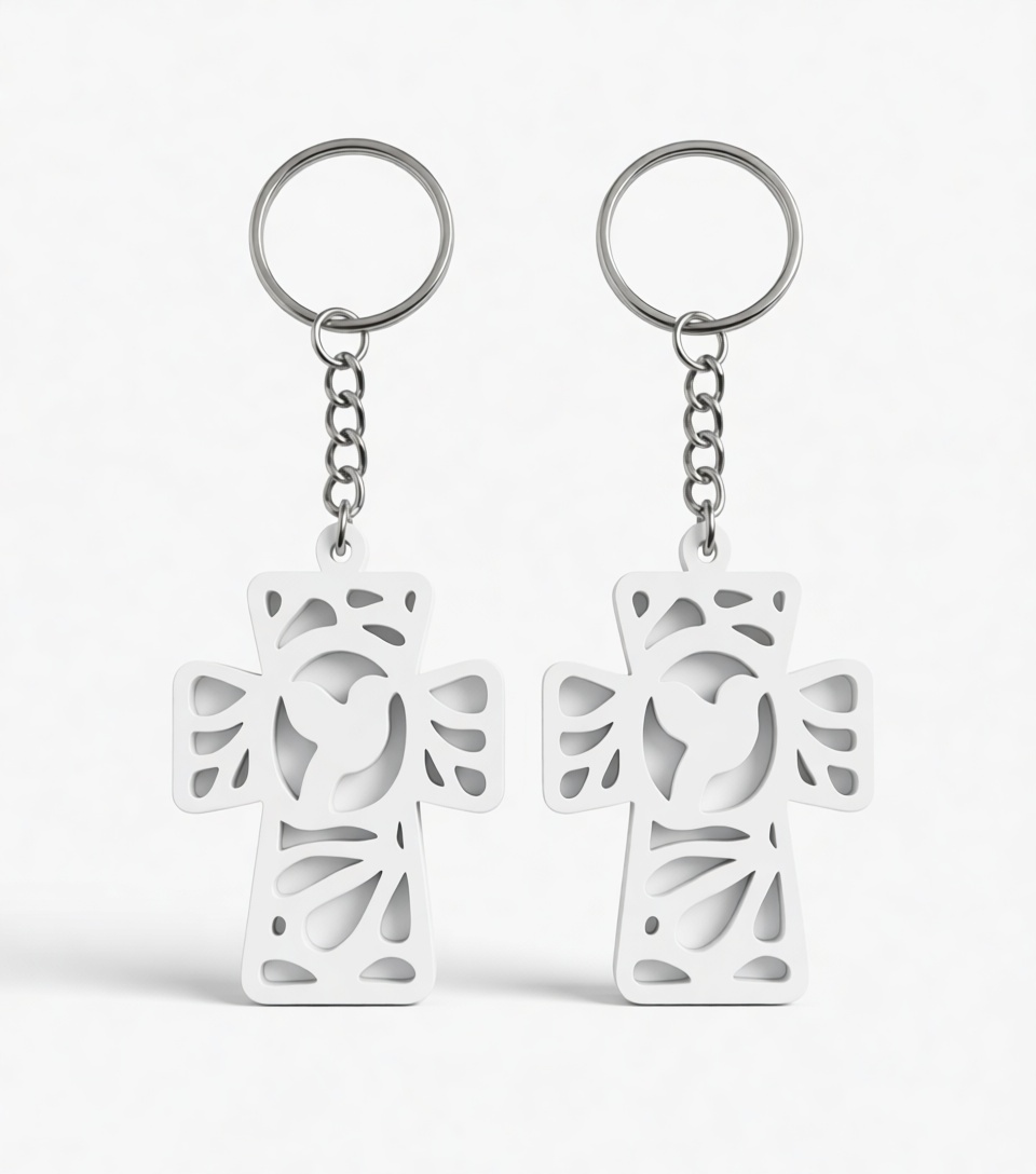 Celtic Cross Keychain free 3D printable STL