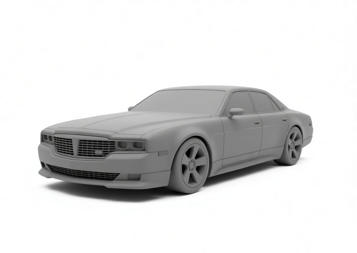Toyota Soarer Z30 Model free 3D printable STL