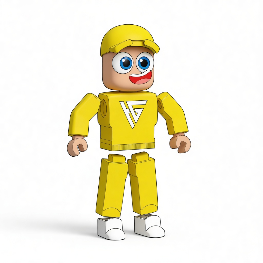Yellow Lego Minifigure free 3D printable STL