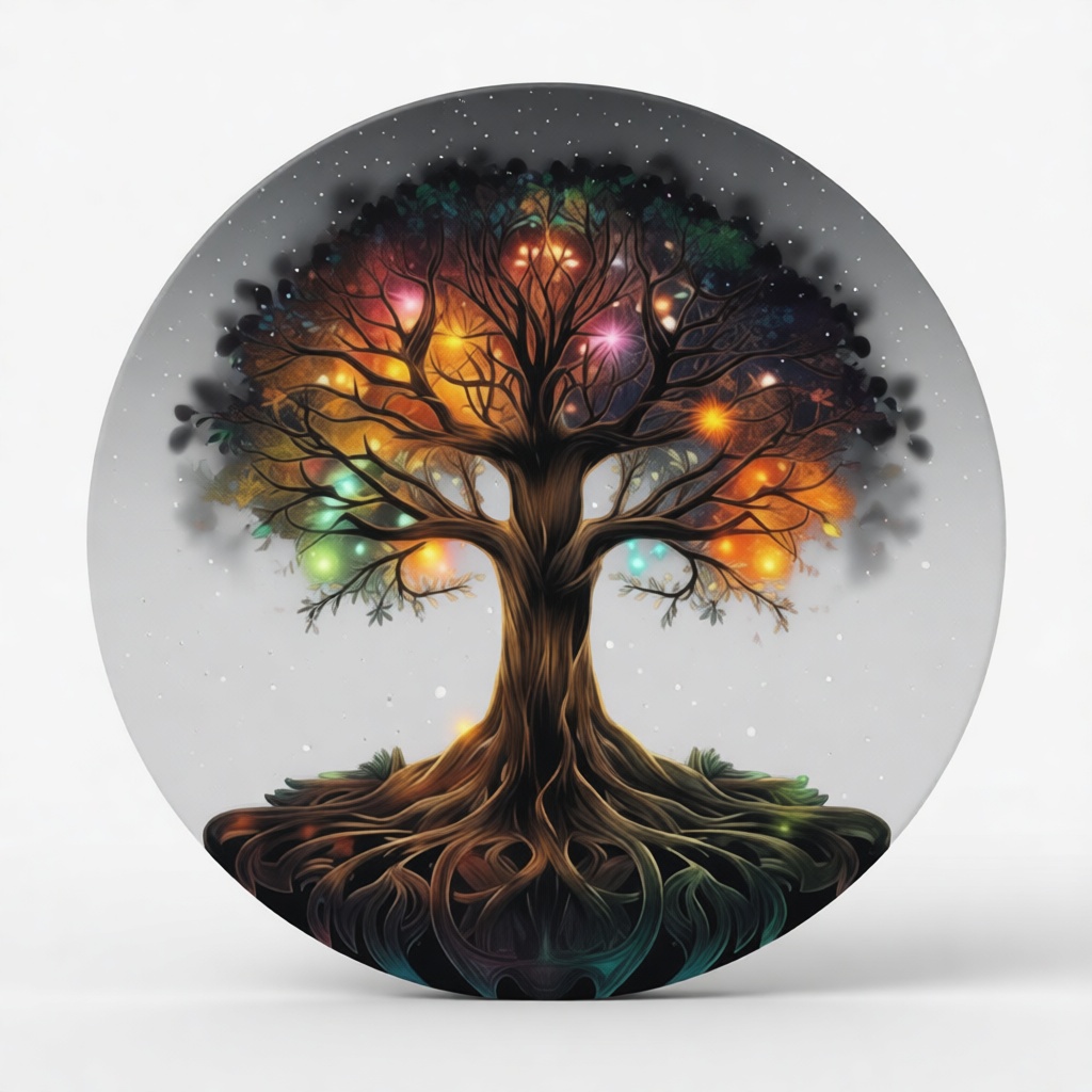 Tree of Life Sculpture free 3D printable STL