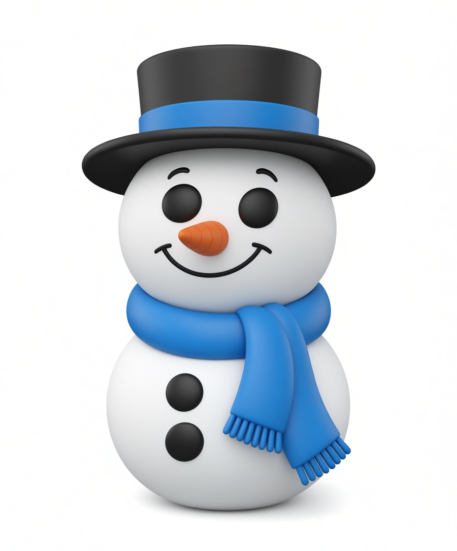 Classic Snowman Figurine free 3D printable STL