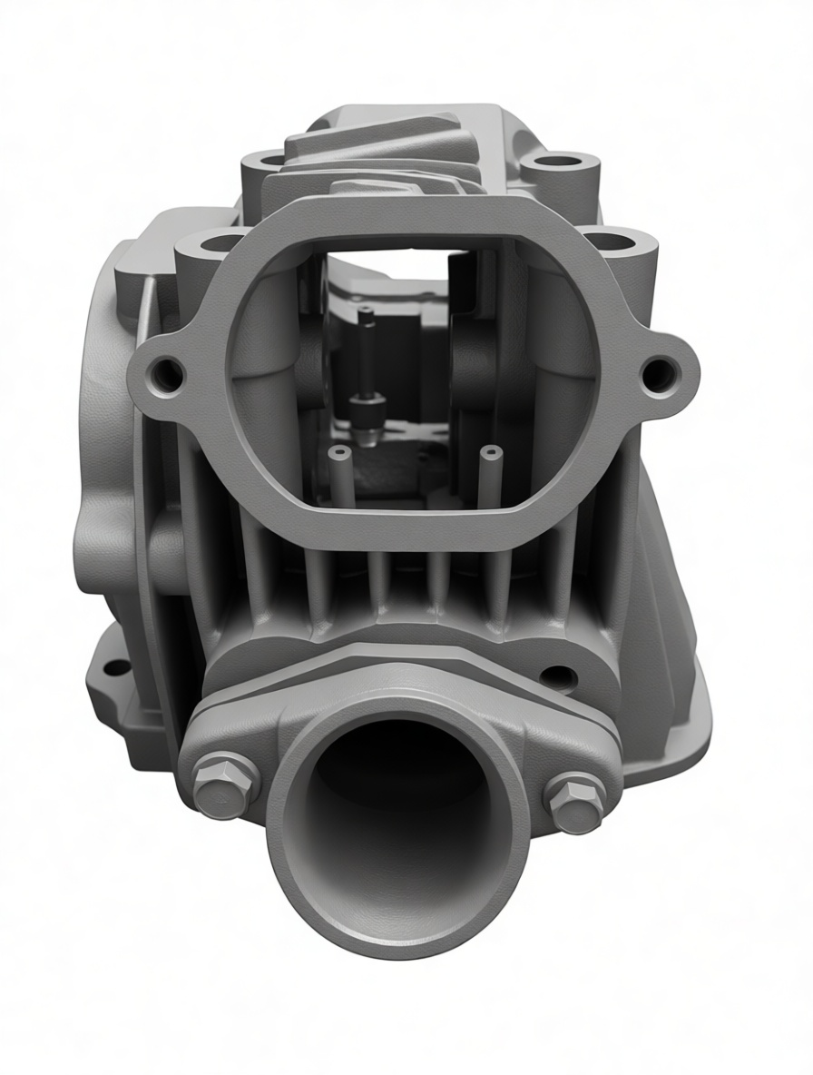 Single Cylinder Engine Block free 3D printable STL