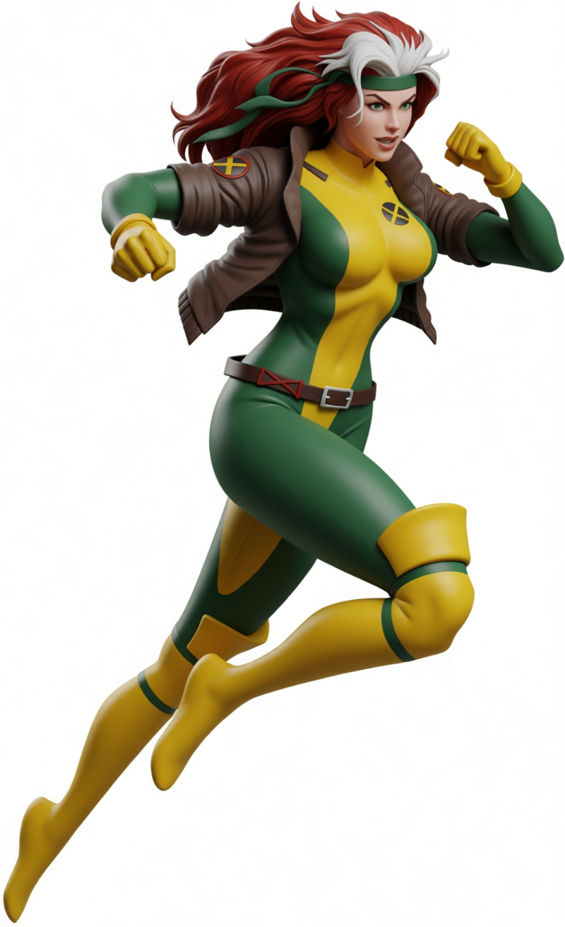 Rogue Marvel Figurine free 3D printable STL