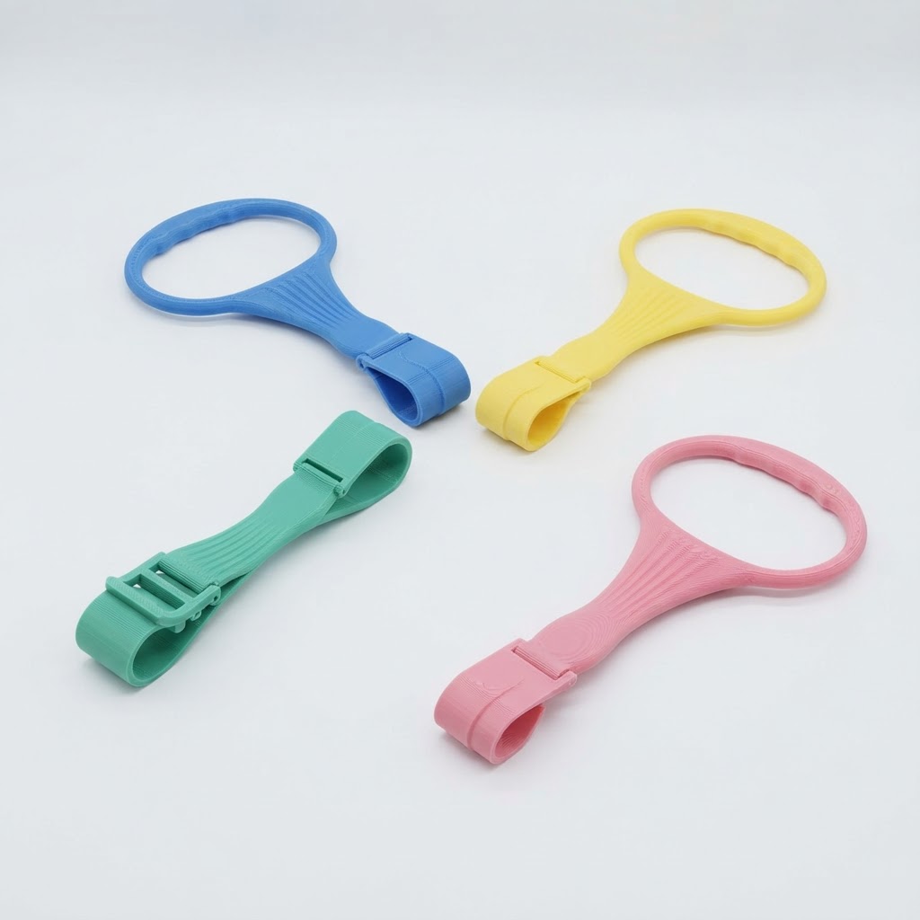 Plastic Bag Carrier Handle free 3D printable STL