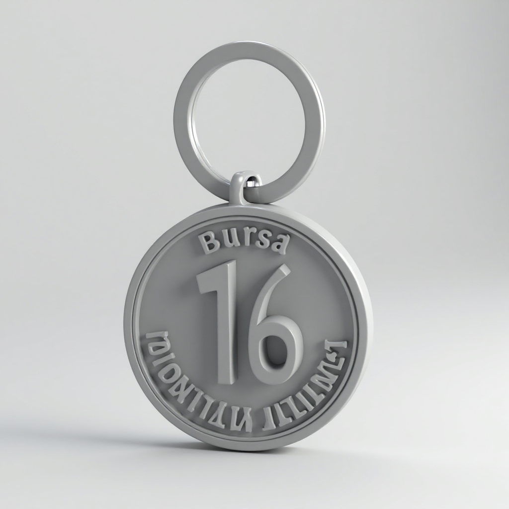 Bursa Uludağ Keychain free 3D printable STL