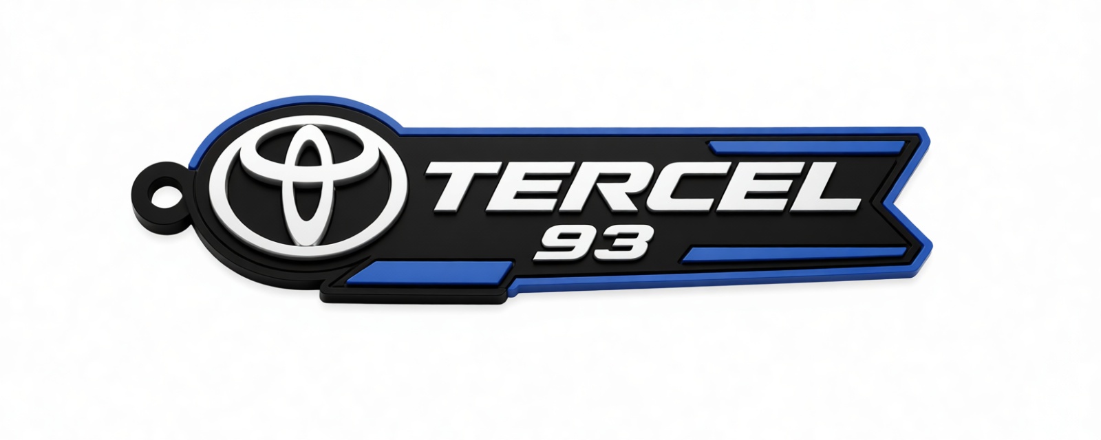 Toyota Tercel 93 Keychain free 3D printable STL