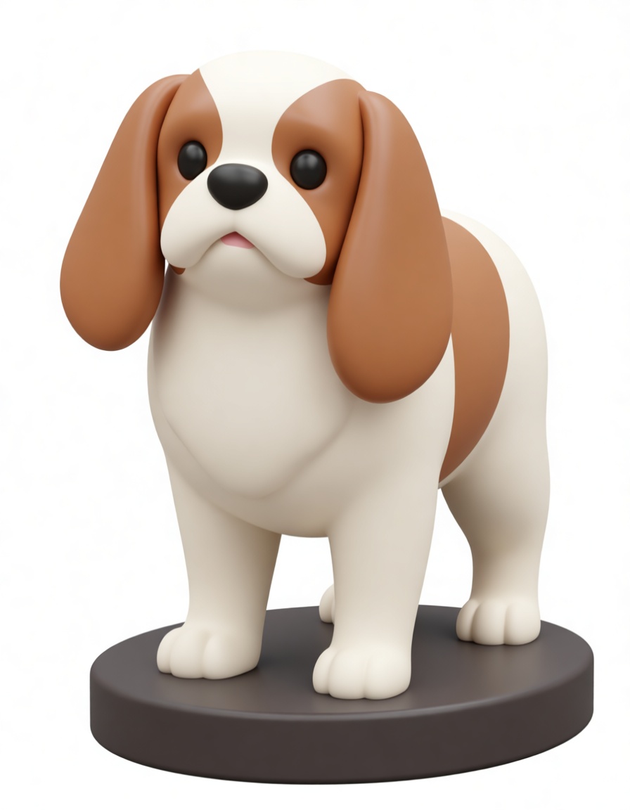 Beagle Dog Figurine free 3D printable STL