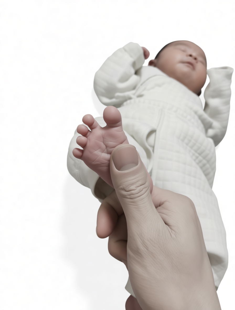 Newborn Baby Figurine free 3D printable STL