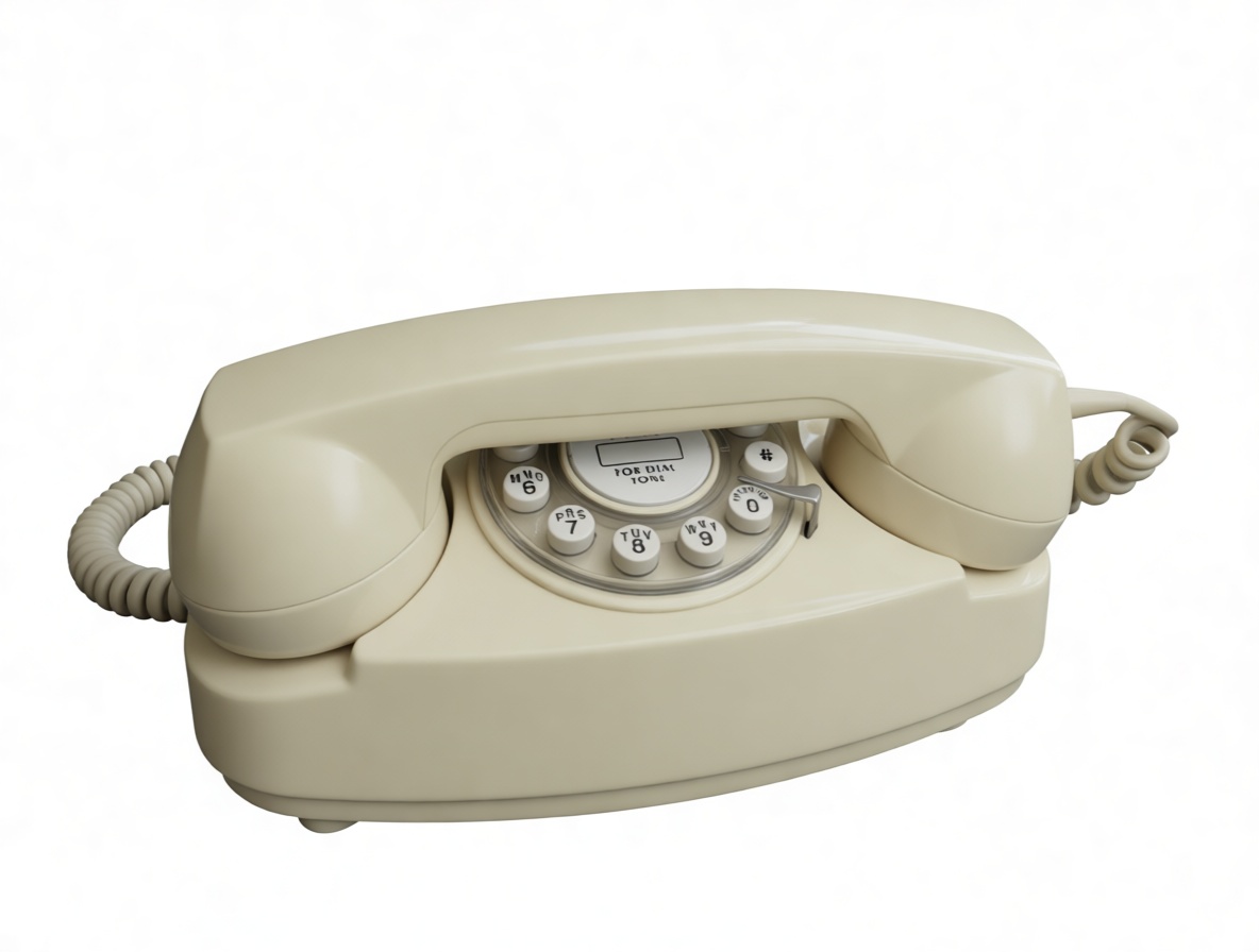 Rotary Dial Telephone Model free 3D printable STL