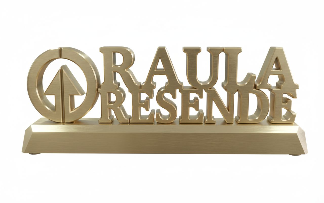 Elegant Name Plaque free 3D printable STL