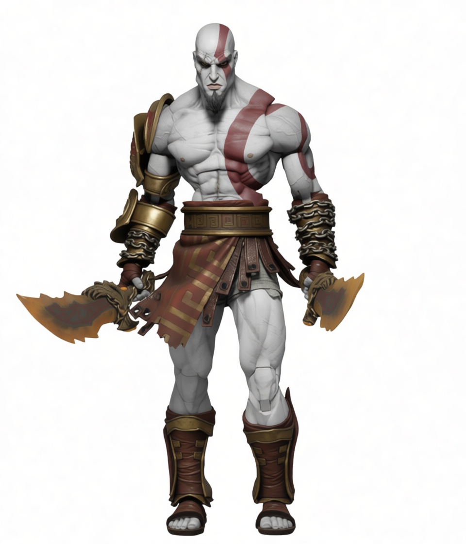 Kratos Figurine free 3D printable STL
