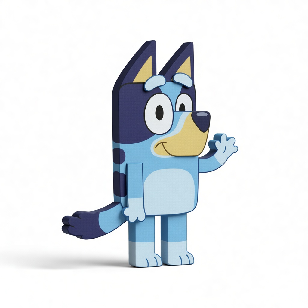 Bluey Figurine free 3D printable STL