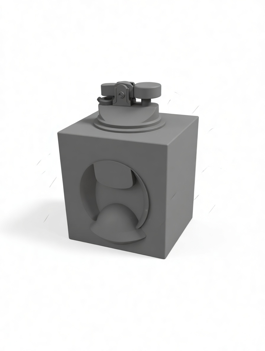 Zippo Lighter Cube Model free 3D printable STL