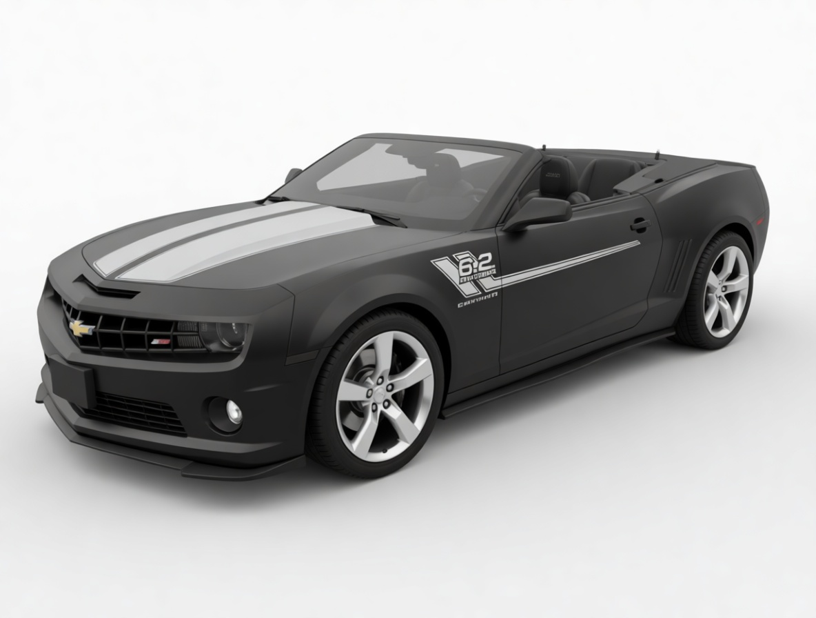Chevrolet Camaro SS Convertible Model free 3D printable STL