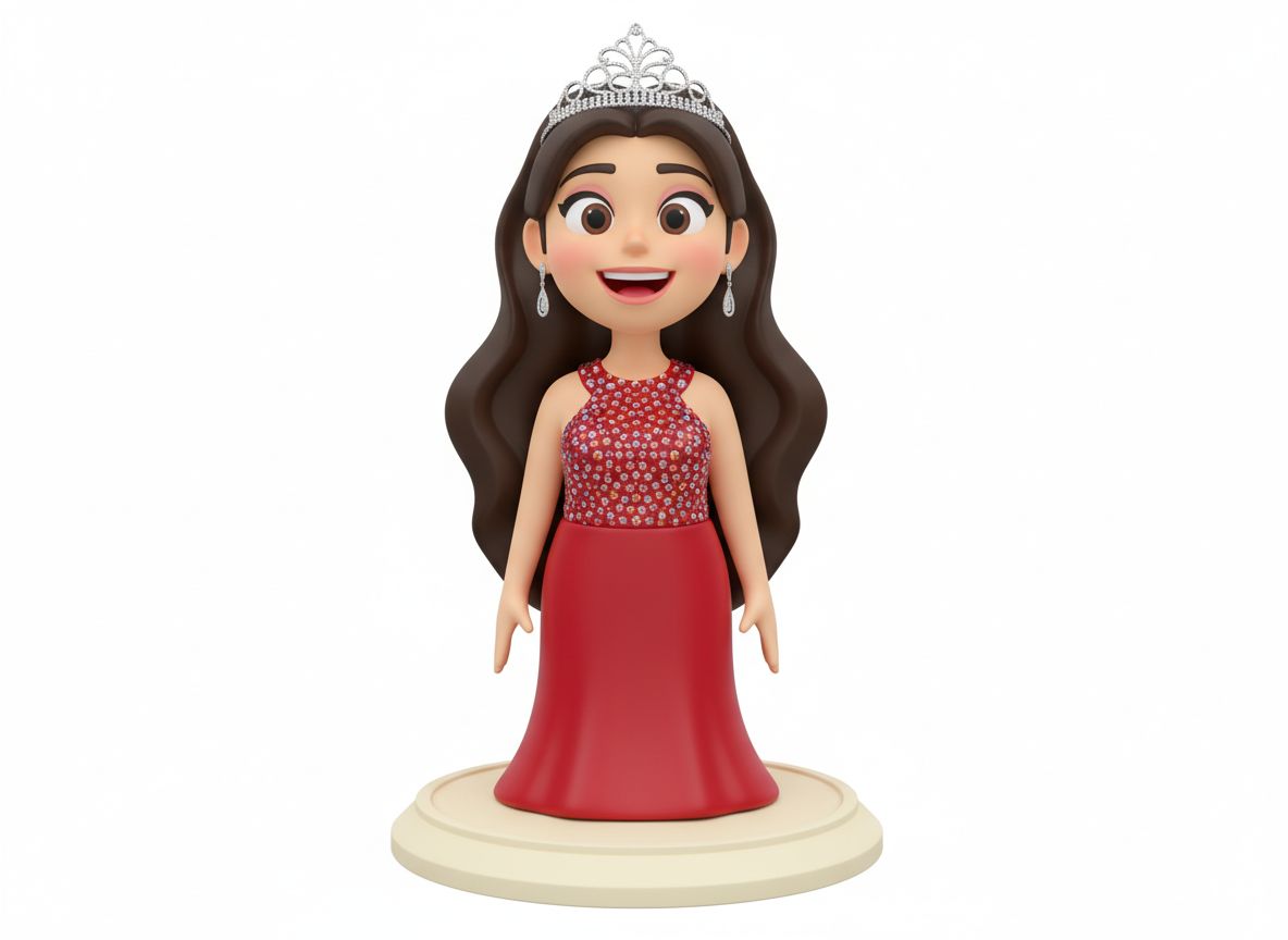 Princess Queen Figurine free 3D printable STL
